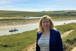 At a meeting last week the local MP, Maria Caulfield, the Parish Council and the Friends of Cuckmere met with The Environment Agency (EA) to work out an action plan to tackle the terrible problems the river Cuckmere has had in recent months with flooding in the winter and dying fish in the summer.     A breakthrough was reached when it was announced by the Environment Agency that they would be spending £95,000 to re-start annual dredging of the river mouth over the next five years. This will ensure the rive